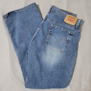 Levis 515 Bootcut Jeans Womens 14M Medium Wash Blue Denim Vintage 2002